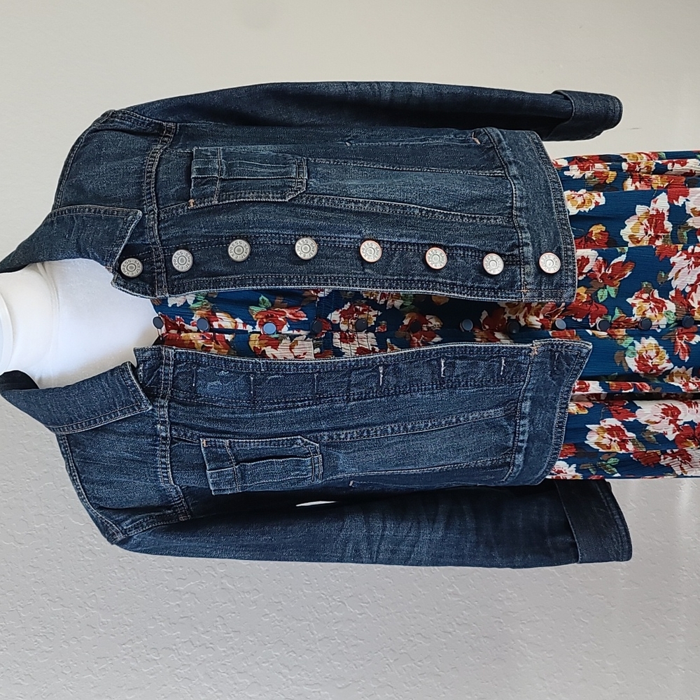 Denim/Jean Jacket from Express, Large